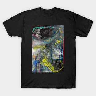 Dark Abstract Painting T-Shirt